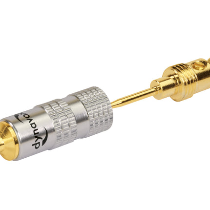 Dynavox banaanstekker set met uitzetbare tip 4 delig