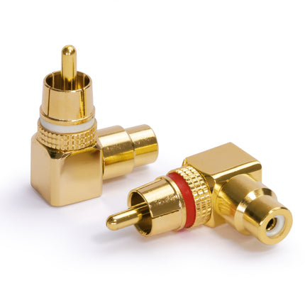 Dynavox vergulde cinch koppelingset