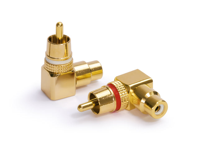 Dynavox vergulde cinch koppelingset