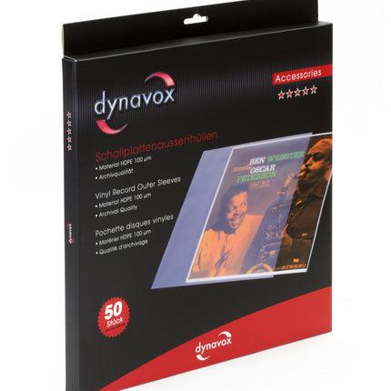 Dynavox LP beschermhoezen 50 stuks