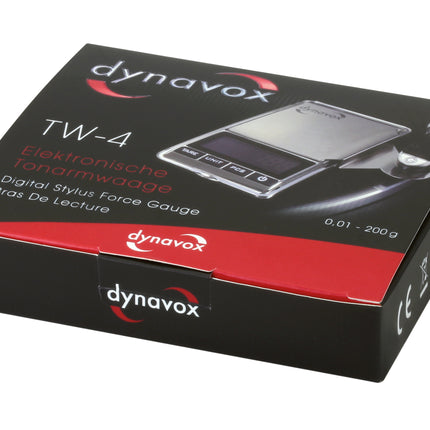 Dynavox TW-4 naalddrukmeter en weegschaal 0,01 gram nauwkeurig