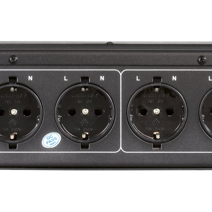 Dynavox X7000B High-End HiFi netfilter zilver met Watt en Voltage Display