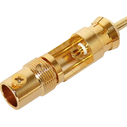 Dynavox High-End cinch stekker set 2 x rood + 2 x wit