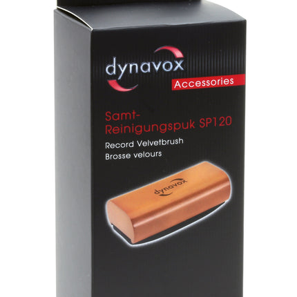 Dynavox SP120 fluwelen houten reinigingsborstel