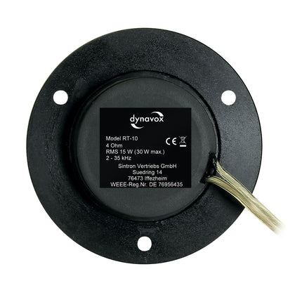 Dynavox RT-10 ribbon tweeter met neodymiummagneet