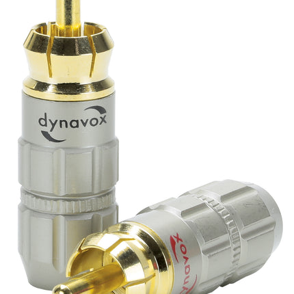 Dynavox Cinchstekkerset 2xrood/2xzwart