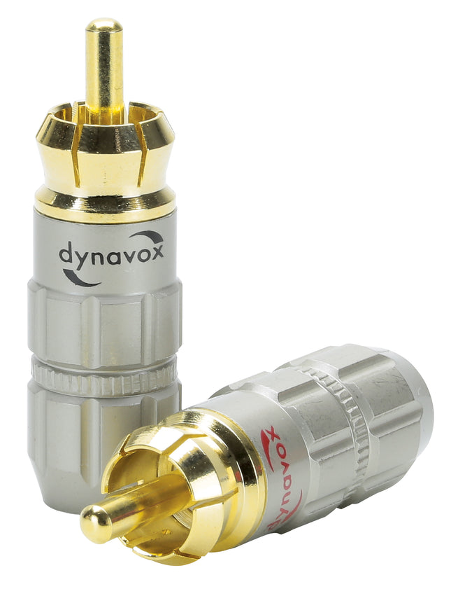 Dynavox Cinchstekkerset 2xrood/2xzwart