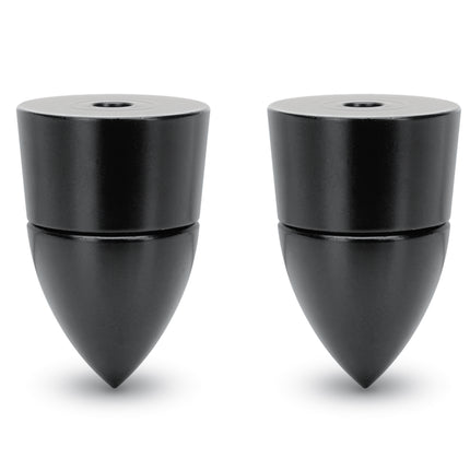 Dynavox spikes 4-delig in de kleur zwart