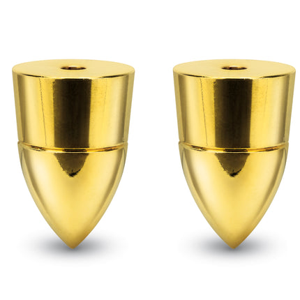 Dynavox spikes 4 delig in de kleur messing