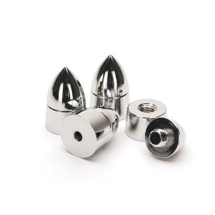 Dynavox spikes 4 delig in de kleur chrome
