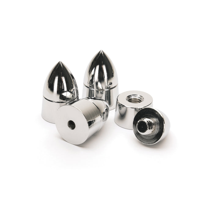 Dynavox spikes 4 delig in de kleur chrome