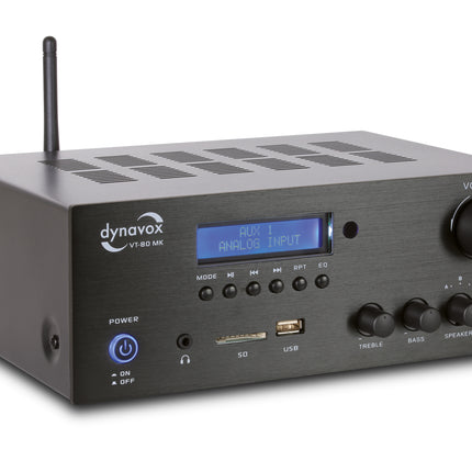 Dynavox VT-80MK stereo versterker met bluetooth en tuner
