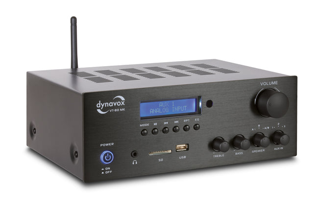 Dynavox VT-80MK stereo versterker met bluetooth en tuner