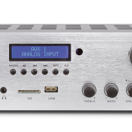 Dynavox VT-80MK stereo versterker met bluetooth en tuner zilver