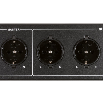 Dynavox X2000 stekkerblok zilver netfilter