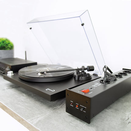 Dynavox X2000 stekkerblok zwart netfilter