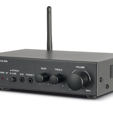 Dynavox CS-PA8 digitale miniversterker met Bluetooth zwart