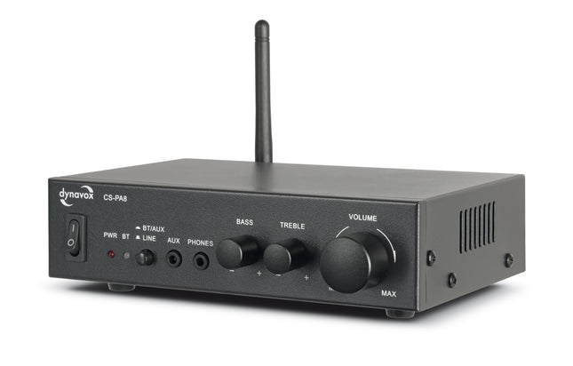 Dynavox CS-PA8 digitale miniversterker met Bluetooth zwart