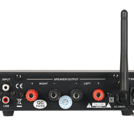 Dynavox CS-PA8 digitale miniversterker met Bluetooth zwart