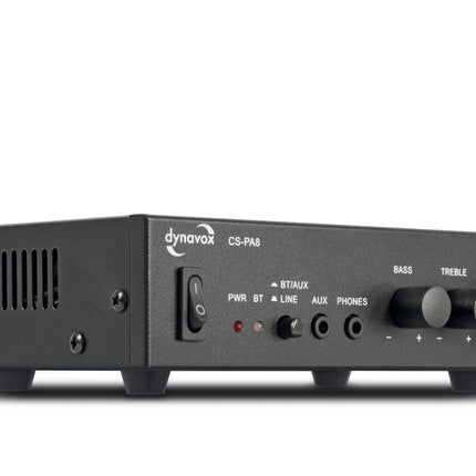Dynavox CS-PA8 digitale miniversterker met Bluetooth zwart