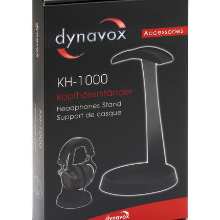 Dynavox KH-1000 hoofdtelefoon standaard - zwart