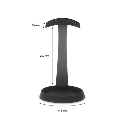 Dynavox KH-1000 hoofdtelefoon standaard - zwart