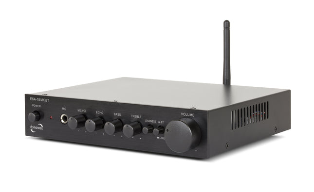 Dynavox ESA-18 MK Bluetooth versterker zwart
