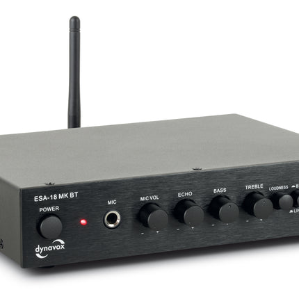 Dynavox ESA-18 MK Bluetooth versterker zwart