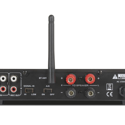 Dynavox ESA-18 MK Bluetooth versterker zilver