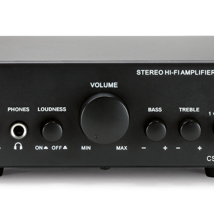 Dynavox CS-PA1 MK2 kleine versterker 60 watt in het zwart