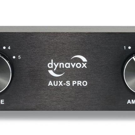 Dynavox AUX-S PRO ingang uitbreider 5 extra ingangen zwart