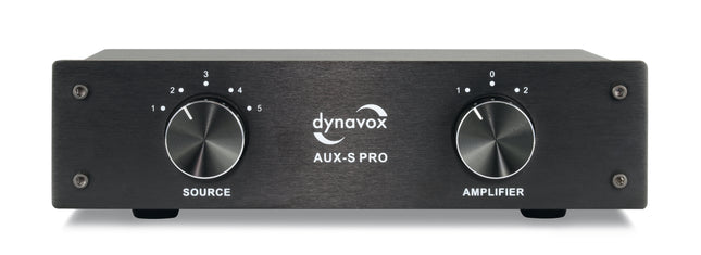 Dynavox AUX-S PRO ingang uitbreider 5 extra ingangen zwart