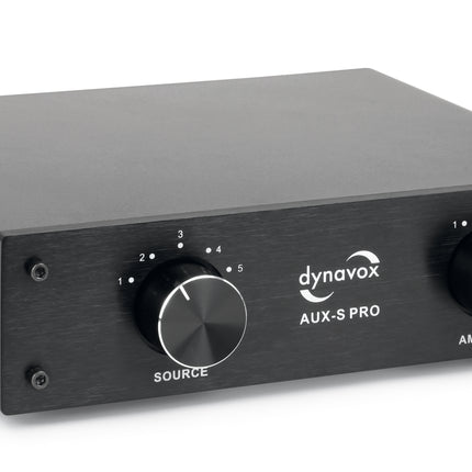 Dynavox AUX-S PRO ingang uitbreider 5 extra ingangen zwart