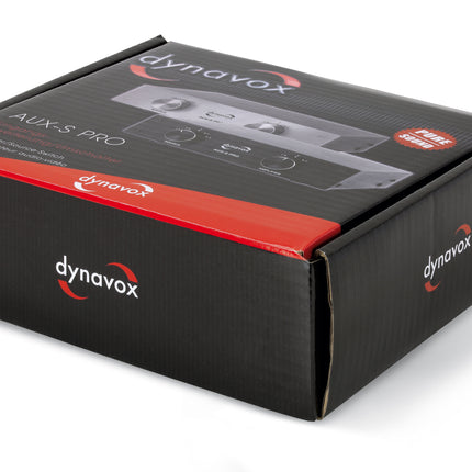 Dynavox AUX-S PRO ingang uitbreider 5 extra ingangen zwart