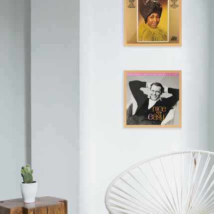 Dynavox Platenhoes Wissellijst MDF LP Formaat - lichtbruin