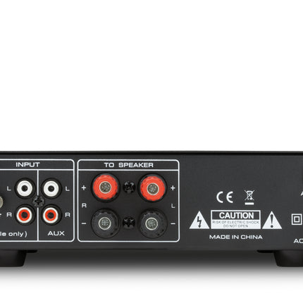 Dynavox VP-40 Stereoversterker 2 x 20 Watt Zwart Bluetooth