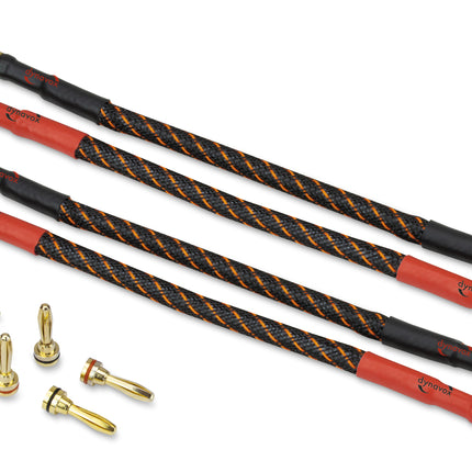 Dynavox 4 delige Bi-Wire kabelbruggenset