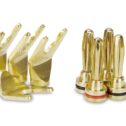 Dynavox 4 delige Bi-Wire kabelbruggenset