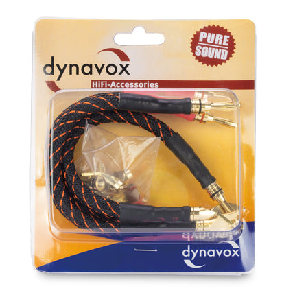 Dynavox 4 delige Bi-Wire kabelbruggenset