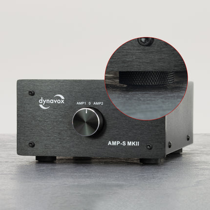 Dynavox aluminium voeten 4 delig - zwart