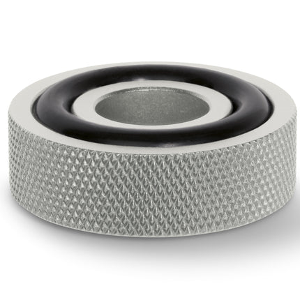 Dynavox aluminium voeten 4 delig zilver