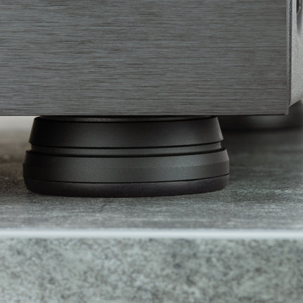 Dynavox 4 delige trillingsdempers - zwart