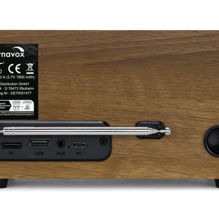 Dynavox DAB+ Radio DBT600 BT