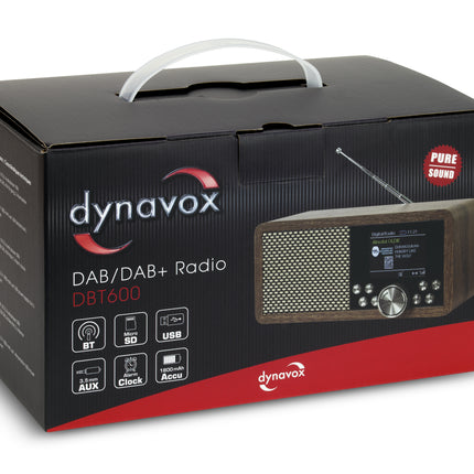 Dynavox DAB+ Radio DBT600 BT