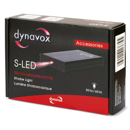 Dynavox S-LED strobo voor platenspelers