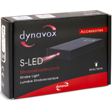 Dynavox S-LED strobo voor platenspelers