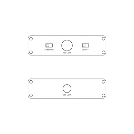 Dynavox S-LED strobo voor platenspelers