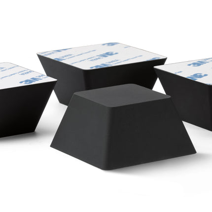 Dynavox Siliconen elastomeer demper EDS50 set van 4