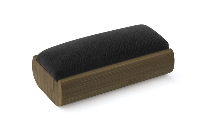 Dynavox Velvet reinigingsborstel SP120 bamboe donkerbruin