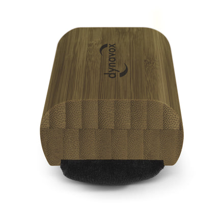 Dynavox Velvet reinigingsborstel SP120 bamboe donkerbruin